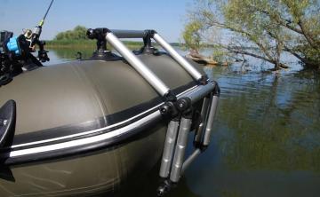 The seams on inflatable boats